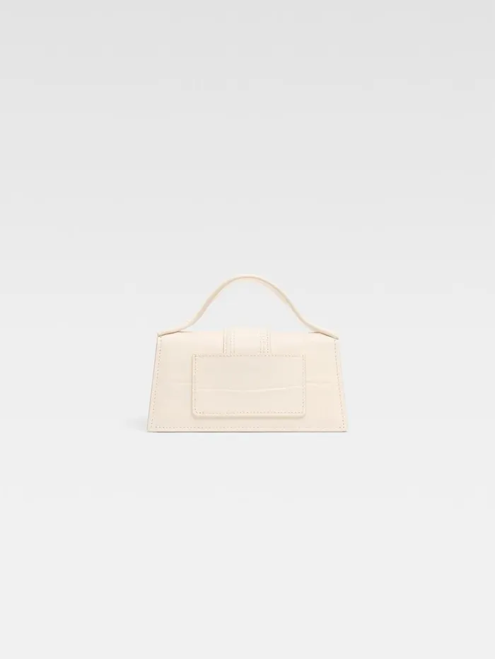 Women Crossbody and Handbags JACQUEMUS The Bambino Light Ivory Women Crossbody and Handbags JACQUEMUS The Bambino Light Ivory