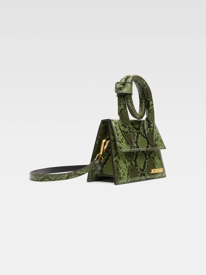 Women Crossbody and Handbags JACQUEMUS The Knot Chiquito Green Women Crossbody and Handbags JACQUEMUS The Knot Chiquito Green