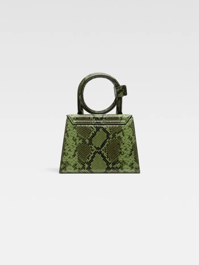 Women Crossbody and Handbags JACQUEMUS The Knot Chiquito Green Women Crossbody and Handbags JACQUEMUS The Knot Chiquito Green