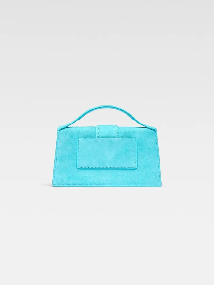 Women Crossbody and Handbags JACQUEMUS The Large Bambino Light Turquoise Women Crossbody and Handbags JACQUEMUS The Large Bambino Light Turquoise