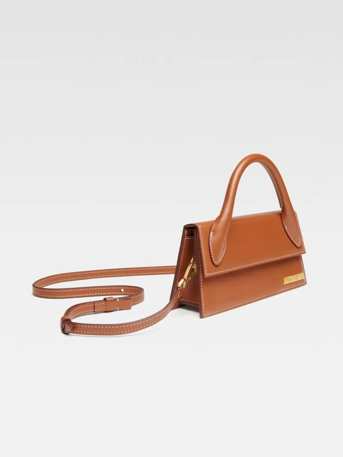 Women Crossbody and Handbags JACQUEMUS The Long Chiquito Light Brown Women Crossbody and Handbags JACQUEMUS The Long Chiquito Light Brown