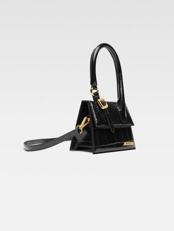 Women Crossbody and Handbags JACQUEMUS The Medium Chiquito With Buckle Black Women Crossbody and Handbags JACQUEMUS The Medium Chiquito With Buckle Black