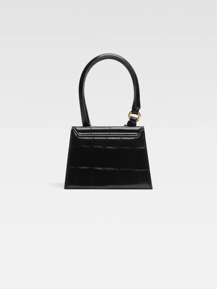 Women Crossbody and Handbags JACQUEMUS The Medium Chiquito With Buckle Black Women Crossbody and Handbags JACQUEMUS The Medium Chiquito With Buckle Black