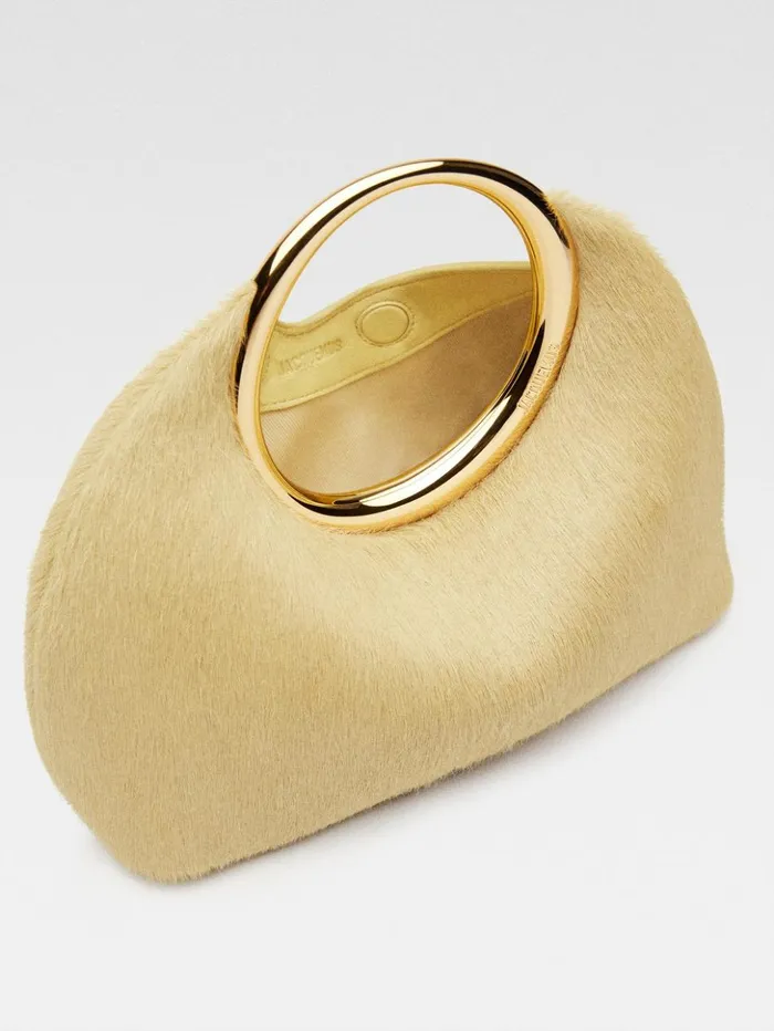 Women Crossbody and Handbags JACQUEMUS The Small Calino Pale Yellow Women Crossbody and Handbags JACQUEMUS The Small Calino Pale Yellow