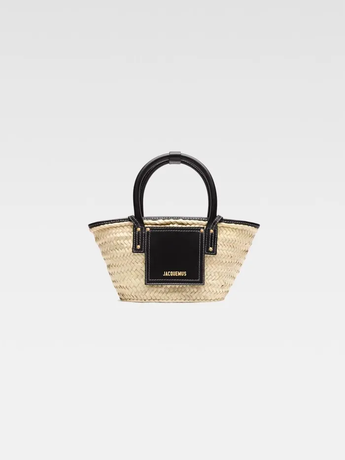 Women Crossbody and Handbags JACQUEMUS The Small Soli Basket Black