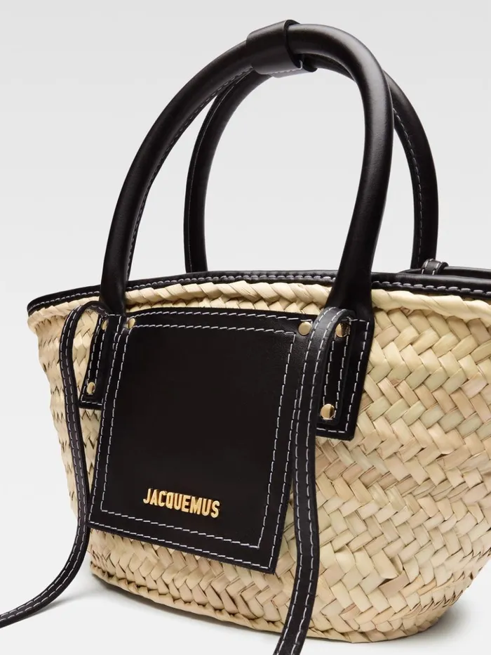 Women Crossbody and Handbags JACQUEMUS The Small Soli Basket Black Women Crossbody and Handbags JACQUEMUS The Small Soli Basket Black