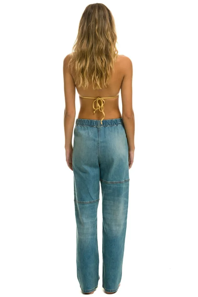 Women Denim Aviator Nation MID RISE RANCHER RELAXED FIT JEAN 8211 VINTAGE Women Denim Aviator Nation MID RISE RANCHER RELAXED FIT JEAN 8211 VINTAGE
