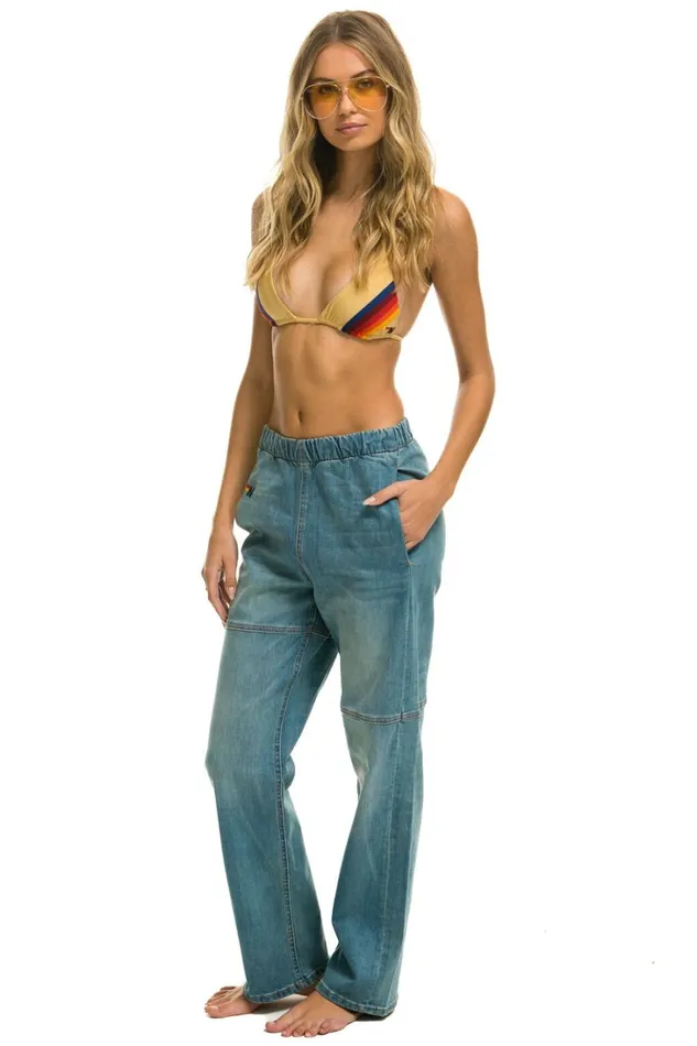 Women Denim Aviator Nation MID RISE RANCHER RELAXED FIT JEAN 8211 VINTAGE Women Denim Aviator Nation MID RISE RANCHER RELAXED FIT JEAN 8211 VINTAGE