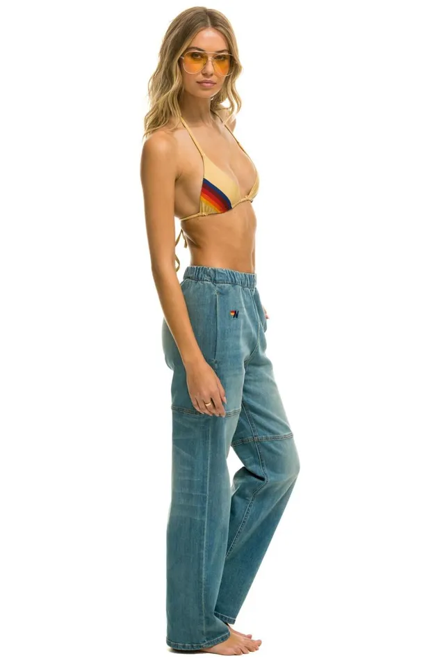 Women Denim Aviator Nation MID RISE RANCHER RELAXED FIT JEAN 8211 VINTAGE Women Denim Aviator Nation MID RISE RANCHER RELAXED FIT JEAN 8211 VINTAGE