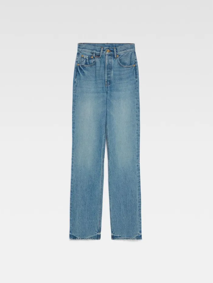 Women Denim JACQUEMUS The Straight DeNmes Denim Pants Bluetabac Women Denim JACQUEMUS The Straight DeNmes Denim Pants Bluetabac