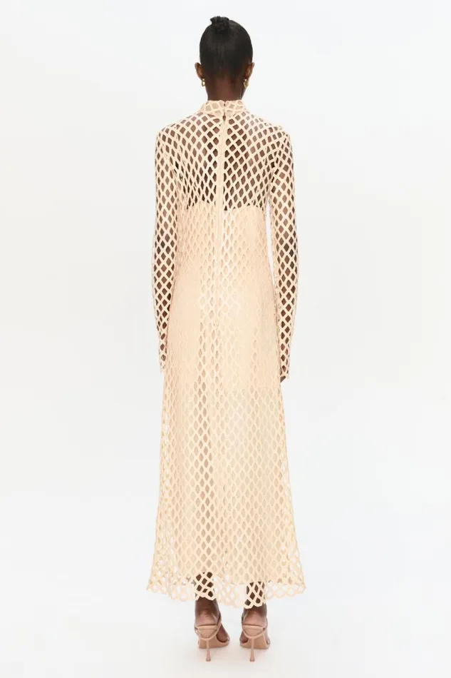 Women Dresses and Jumpsuits Jonathan Simkhai Ainaz Dress Pink Long Sleeve Dress Women Dresses and Jumpsuits Jonathan Simkhai Ainaz Dress Pink Long Sleeve Dress