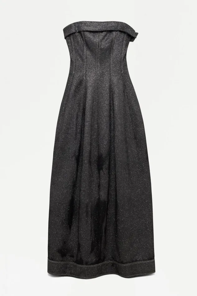 Women Dresses and Jumpsuits Jonathan Simkhai Octavia Gown Black Strapless Dress Women Dresses and Jumpsuits Jonathan Simkhai Octavia Gown Black Strapless Dress
