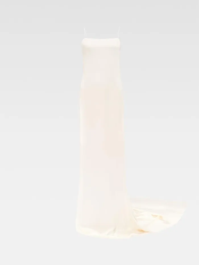 Women Dresses and Skirts JACQUEMUS The Noiva Dress Offwhite Women Dresses and Skirts JACQUEMUS The Noiva Dress Offwhite