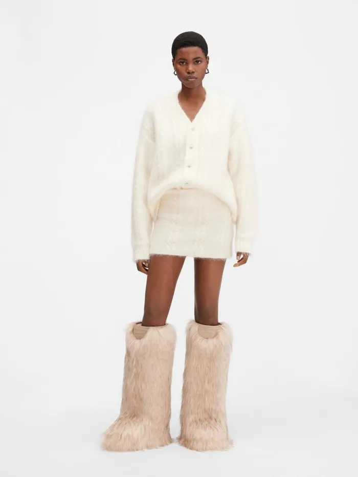 Women Dresses and Skirts JACQUEMUS The Nuvola Skirt Offwhite