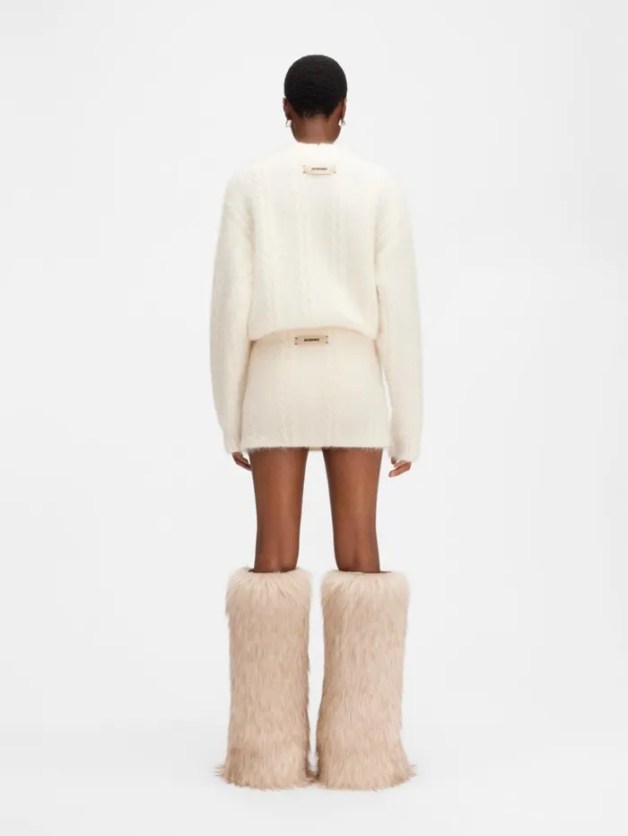 Women Dresses and Skirts JACQUEMUS The Nuvola Skirt Offwhite Women Dresses and Skirts JACQUEMUS The Nuvola Skirt Offwhite