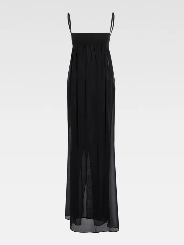 Women Dresses and Skirts JACQUEMUS The Peplo Dress Black Women Dresses and Skirts JACQUEMUS The Peplo Dress Black