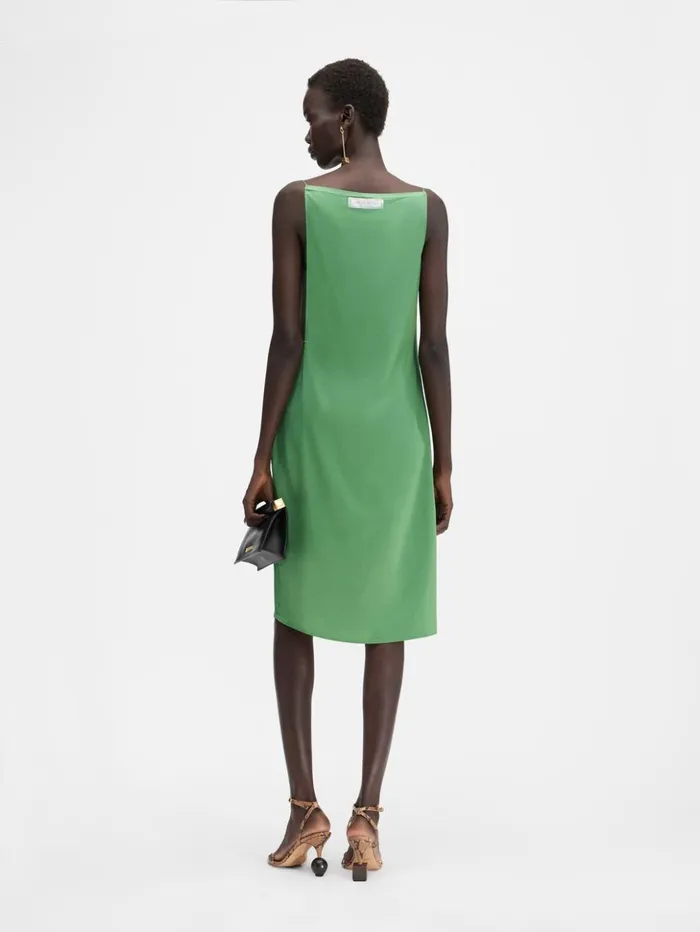 Women Dresses and Skirts JACQUEMUS The Spoglio Dress Green Women Dresses and Skirts JACQUEMUS The Spoglio Dress Green