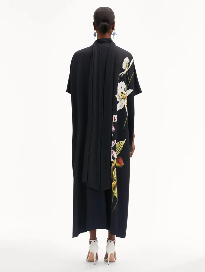 Women Dresses Oscar De La Renta Orchid Jersey Caftan Women Dresses Oscar De La Renta Orchid Jersey Caftan