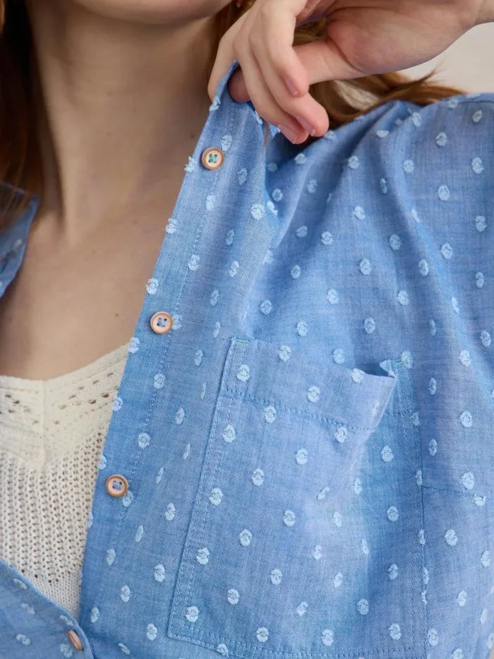 Women Ellie Organic Cotton Shirt Blue Multi White Stuff Shirts and Blouses Women Ellie Organic Cotton Shirt Blue Multi White Stuff Shirts and Blouses