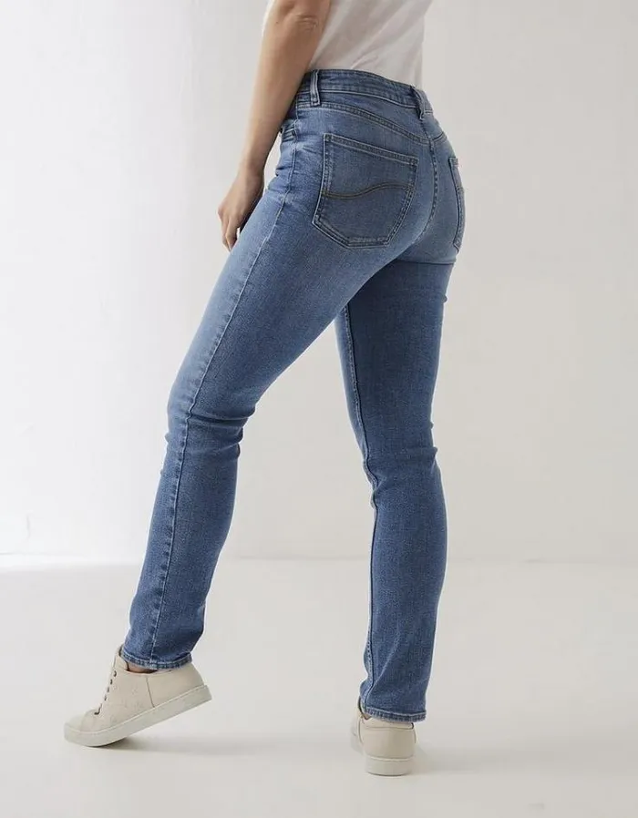 Women FatFace Jeans and Dungarees Sway Slim Leg Comfort Stretch Jeans Vintagepale