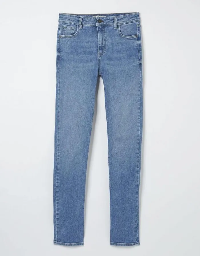 Women FatFace Jeans and Dungarees Sway Slim Leg Comfort Stretch Jeans Vintagepale