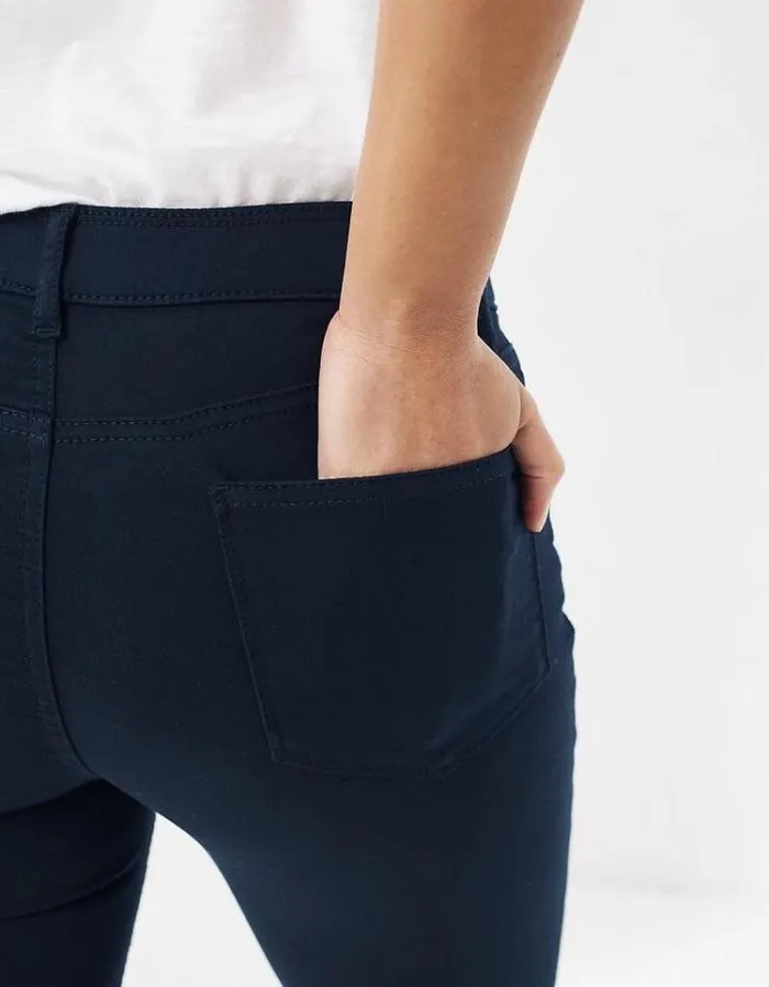 Women FatFace Pants and Leggings Five Pocket Jegging Navy