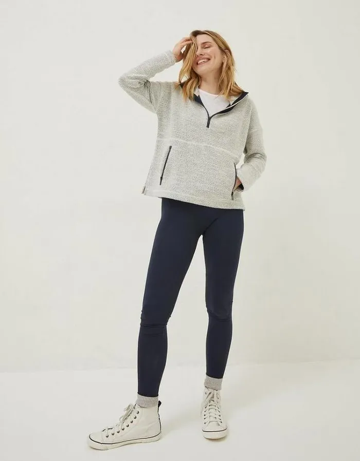 Women FatFace Pants and Leggings Meribel Leggings Navy