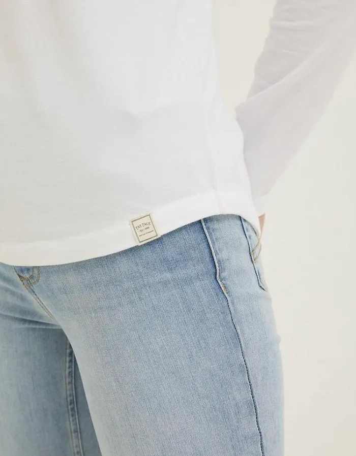 Women FatFace Tops and TShirts Bree TShirt White