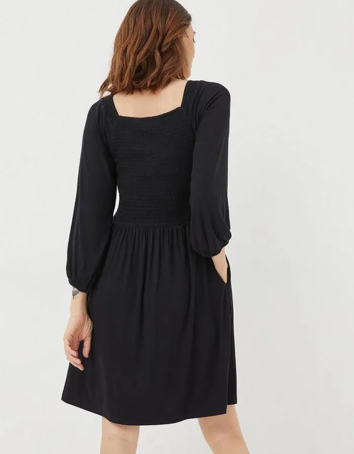 Women FatFace Women039s Sale Adeline Jersey Dress Black