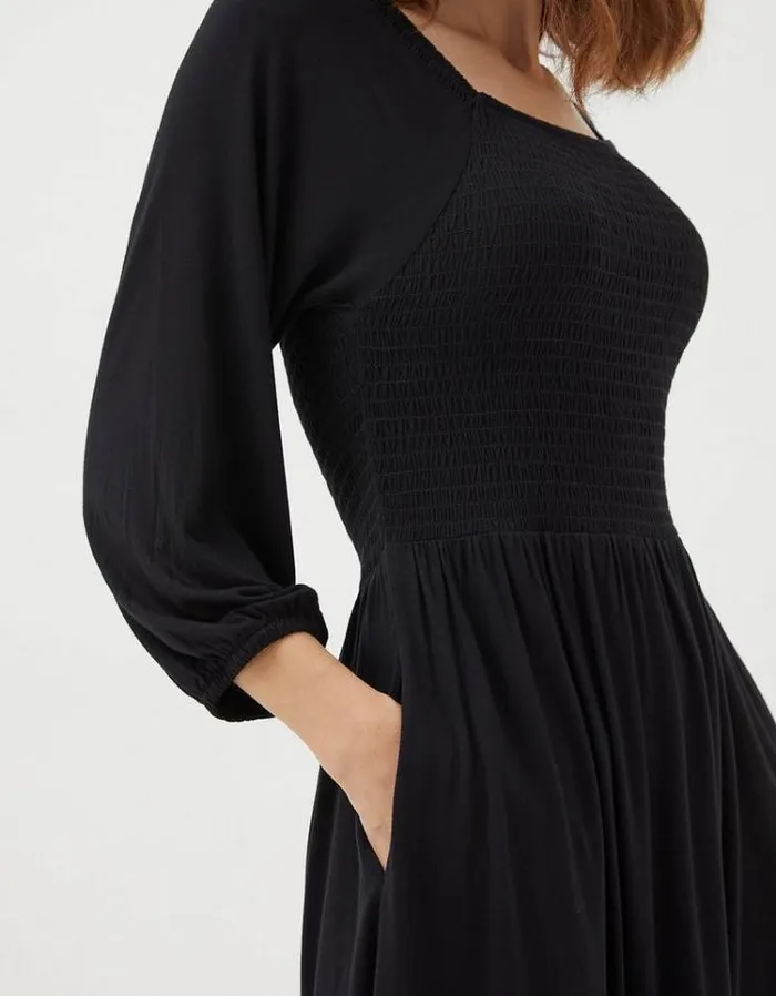 Women FatFace Women039s Sale Adeline Jersey Dress Black