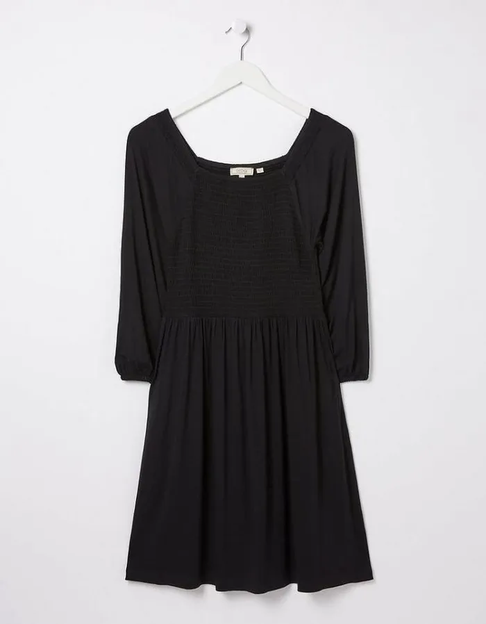 Women FatFace Women039s Sale Adeline Jersey Dress Black