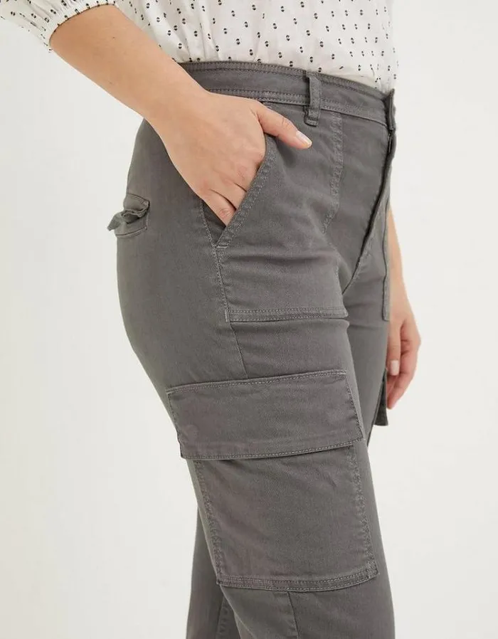 Women FatFace Women039s Sale Aspen Cargo Chinos Washed Grey