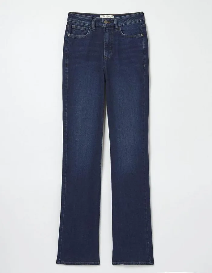 Women FatFace Women039s Sale Brooke Bootcut Jeans Dark Denim Blue
