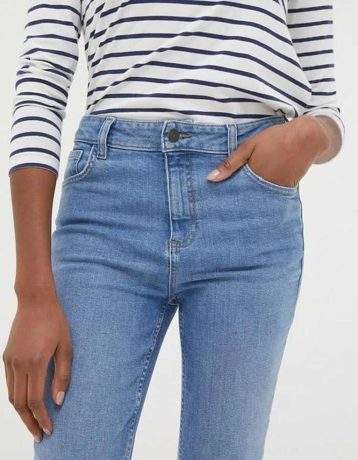 Women FatFace Women039s Sale Sway Slim Jeans Light Vintage Blue
