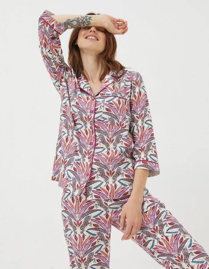 Women FatFace Women039s Sale Zebra Nightshirt Ivory