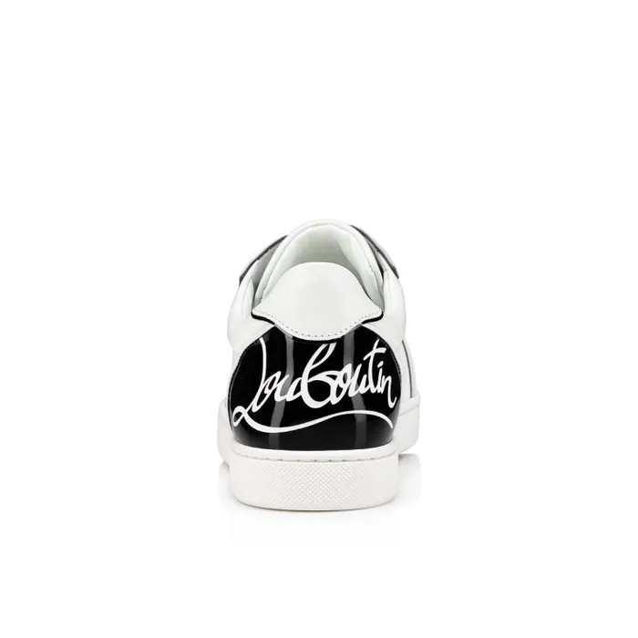 Women Fun Vieira Lowtop Sneakers 8211 Calf Leather 8211 Black Christian Louboutin Sneakers