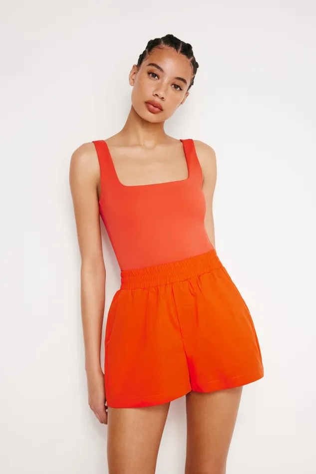 Women GOOD AMERICAN Bodysuits SCUBA MODERN TANKBODYSUIT Roma002