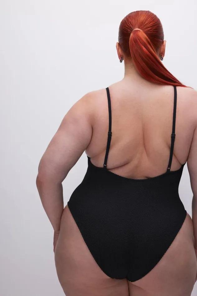 Women GOOD AMERICAN Swim ALWAYS FITS ONEPIECESWIMSUIT Black001
