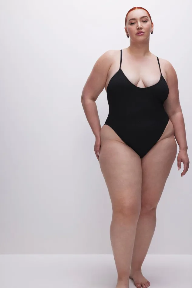 Women GOOD AMERICAN Swim ALWAYS FITS ONEPIECESWIMSUIT Black001