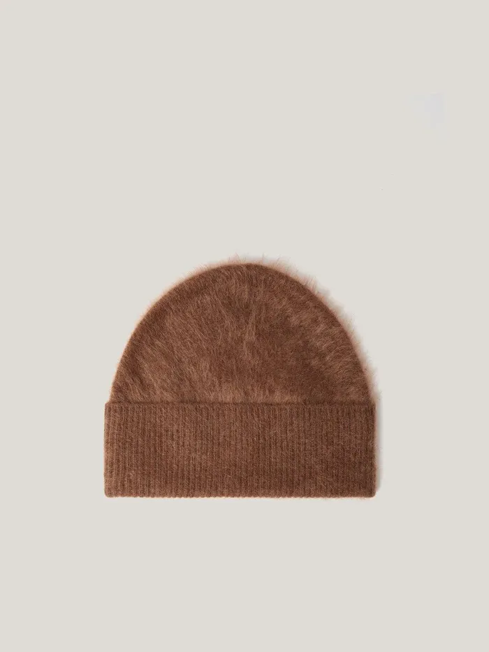Women Halo Cashmere Beanie Ginger Jigsaw Hats and Gloves