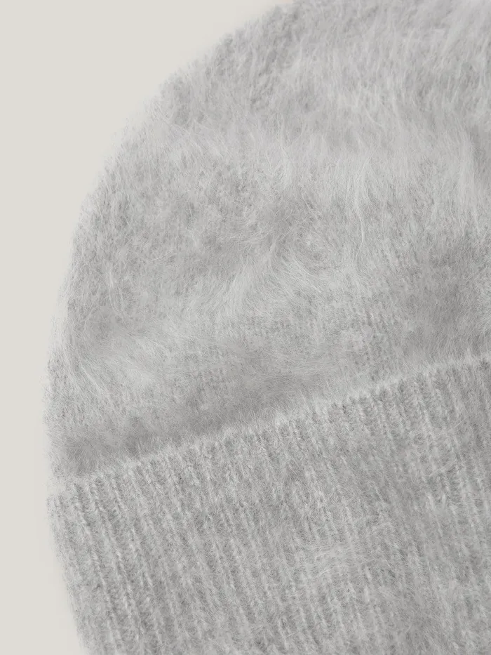 Women Halo Cashmere Beanie Grey Jigsaw Hats and Gloves