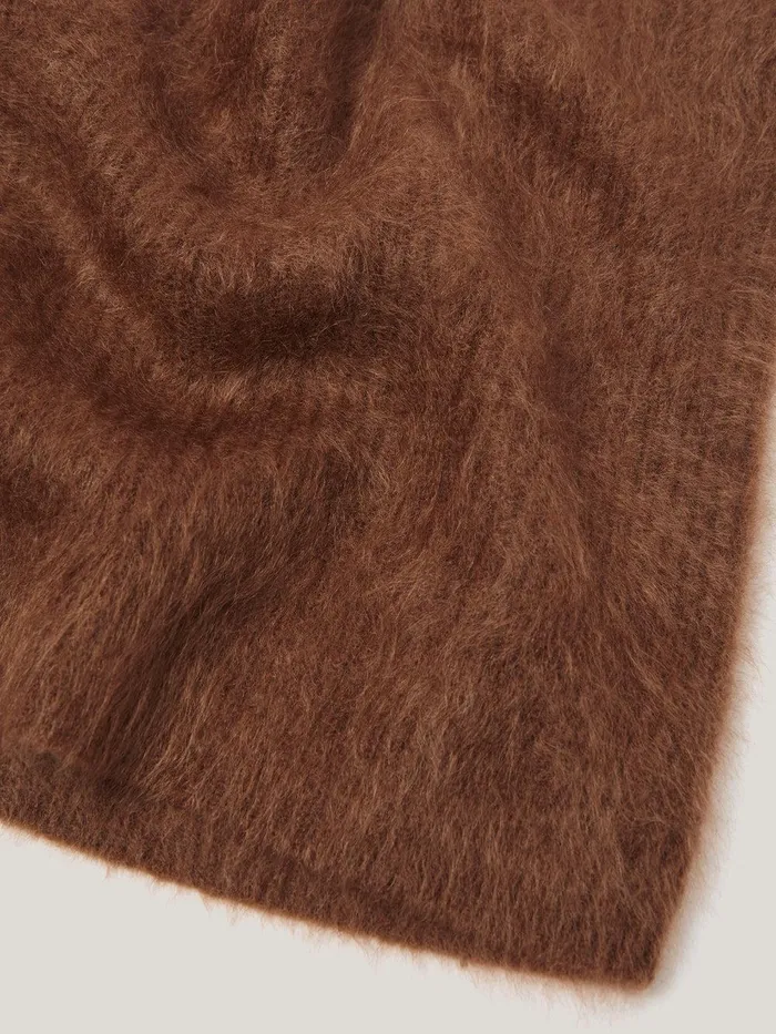Women Halo Cashmere Snood Ginger Jigsaw Knitwear and Cashmere