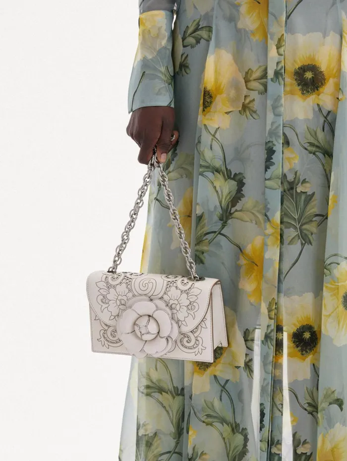 Women Handbags Oscar De La Renta Laser Cut TRO Bag Ivory Women Handbags Oscar De La Renta Laser Cut TRO Bag Ivory