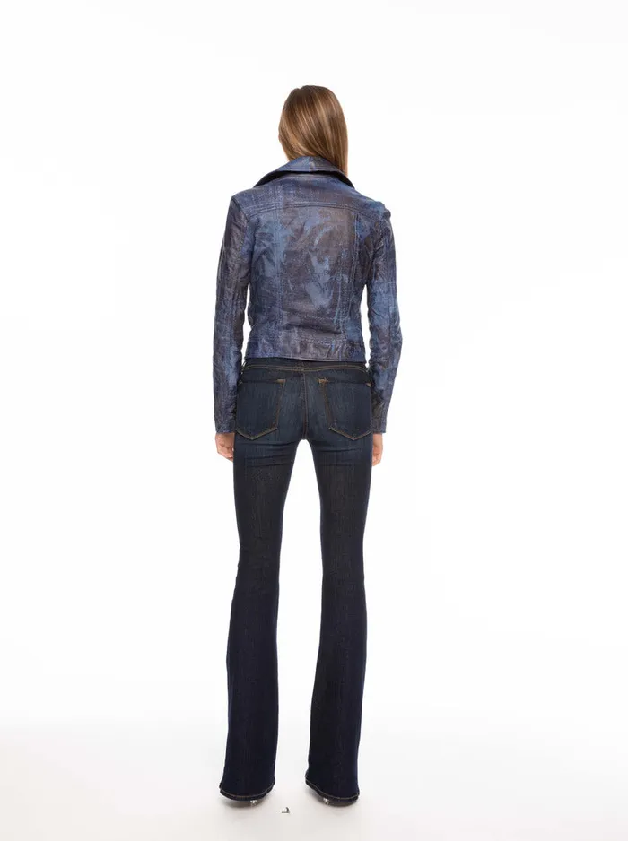 Women Jackets Robert Graham PEYTON LEATHER JACKET Blue