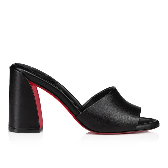 Women Jane Mule 85mm Mules 8211 Nappa Leather 8211 Black Christian Louboutin Mules