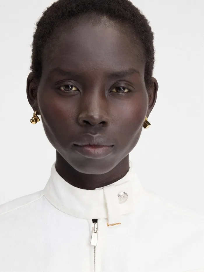 Women Jewellery JACQUEMUS The Nodo Stud Earrings Gold Women Jewellery JACQUEMUS The Nodo Stud Earrings Gold