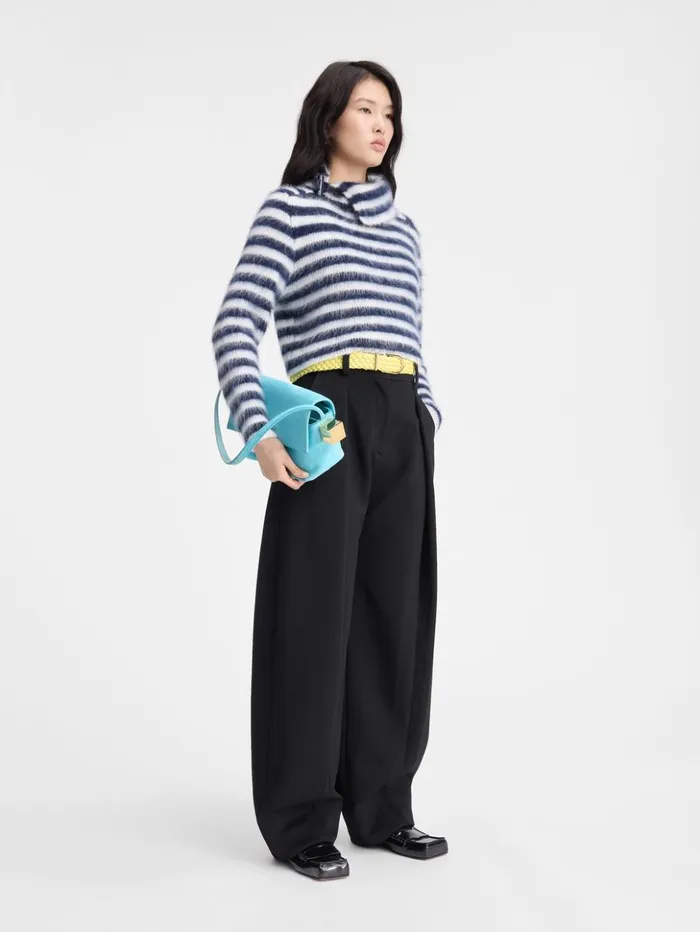 Women Knits JACQUEMUS The Marina Sweater Multinavy Women Knits JACQUEMUS The Marina Sweater Multinavy