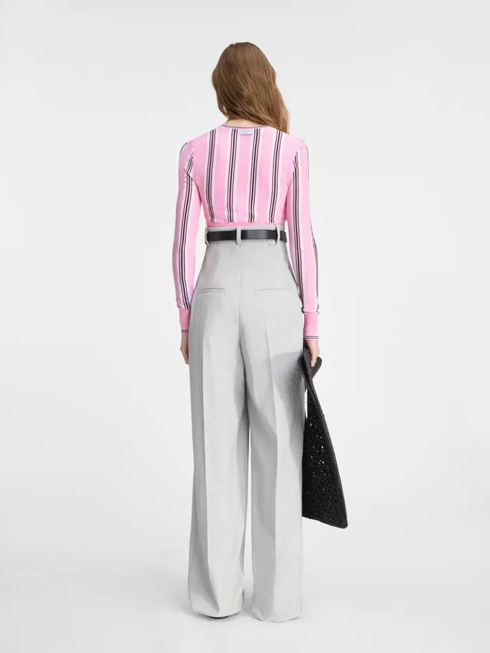 Women Knits JACQUEMUS The Spiaggia Cardigan Multipink Women Knits JACQUEMUS The Spiaggia Cardigan Multipink