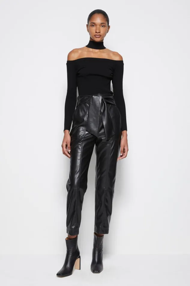 Women Knitwear Jonathan Simkhai Signature Lila Cold Shoulder Pullover
