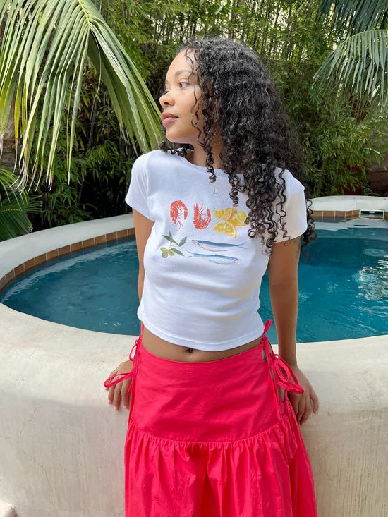 Women Lisa Says Gah Alex Tee Tapas Scene Tops